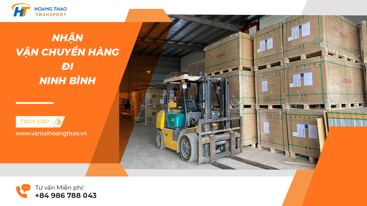 Dịch vụ vận chuyển gửi hàng đi về Ninh Bình