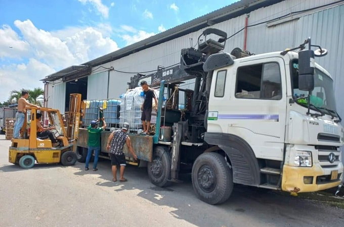 Xe tải chở hàng Hà Nội Thanh Hóa