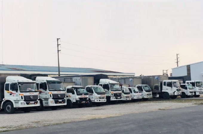 Xe tải chở hàng Bắc Ninh Bình Thuận