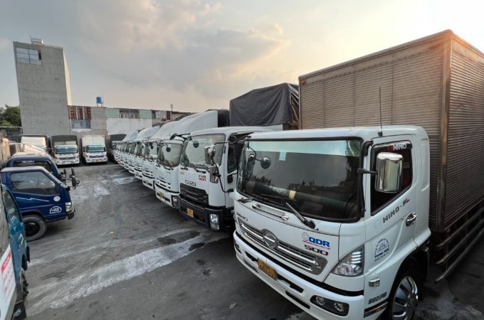 Xe tải chở hàng Bắc Ninh Quảng Ngãi