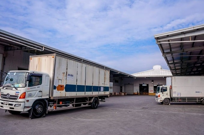 Xe tải chở hàng Sài Gòn Hà Tĩnh
