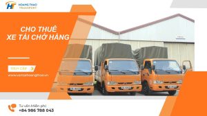 Dịch vụ cho thuê xe tải chở hàng