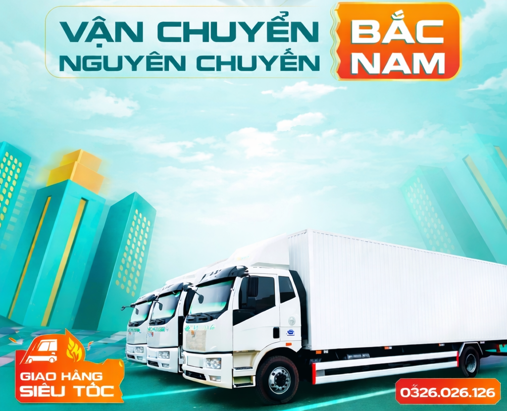 Vận Chuyển Hàng Hoá Hà Nội Vào HCM Hoàng Thao